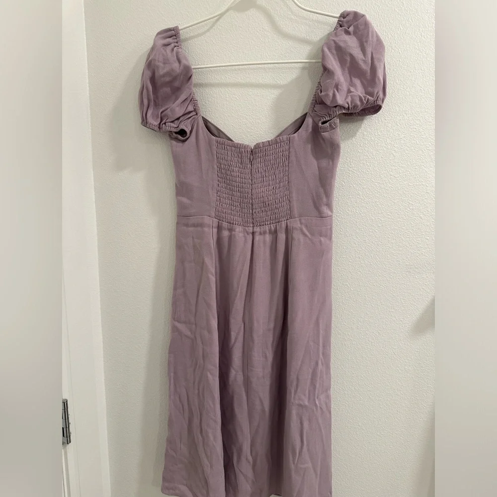 Aritzia exclusive brand Sunday Best dress with front side slit. - Picture 2 of 4